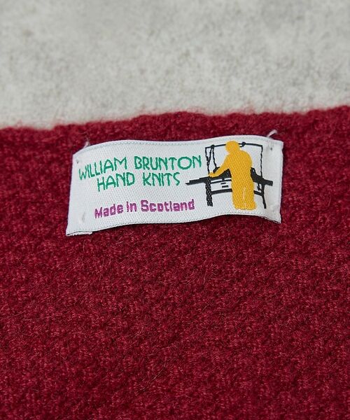 collex / コレックス マフラー・ショール・スヌード・ストール | 【WEB限定】【WILLIAM BRUNTON】TRIANGLE SCARF | 詳細14