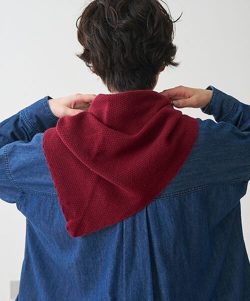 collex / コレックス マフラー・ショール・スヌード・ストール | 【WEB限定】【WILLIAM BRUNTON】TRIANGLE SCARF | 詳細2