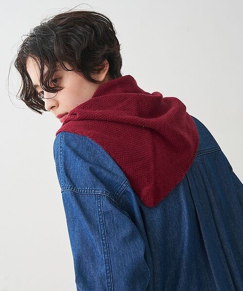 collex / コレックス マフラー・ショール・スヌード・ストール | 【WEB限定】【WILLIAM BRUNTON】TRIANGLE SCARF | 詳細3