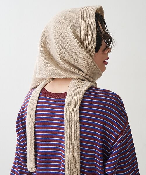 collex / コレックス マフラー・ショール・スヌード・ストール | 【WEB限定】【WILLIAM BRUNTON】 HEAD SCARF  ニット | 詳細1