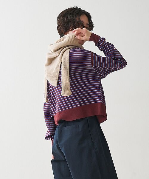 collex / コレックス マフラー・ショール・スヌード・ストール | 【WEB限定】【WILLIAM BRUNTON】 HEAD SCARF  ニット | 詳細4