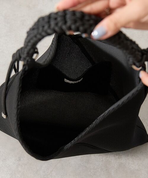 collex / コレックス トートバッグ | 【WEB限定】【LE VERNIS/ル・ベルニ】パラコードハンドルメッシュトート | 詳細19