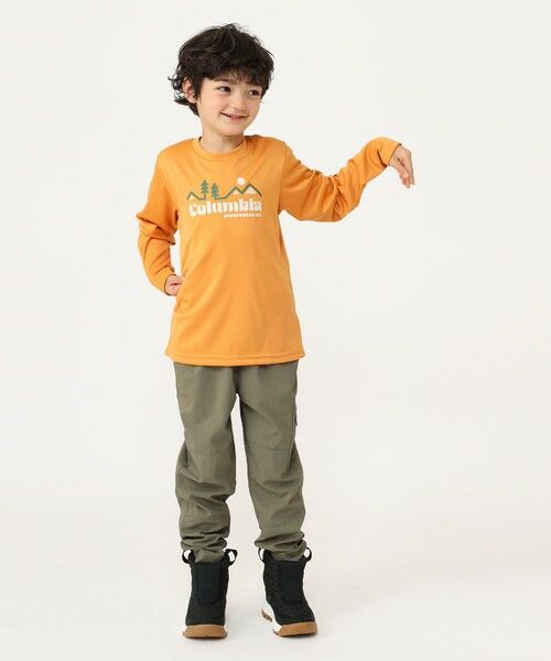 Columbia / コロンビア Tシャツ | 【KIDS】グリズリーピークロングスリーブグラフィックティー | 詳細10