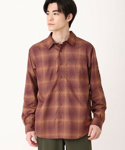 Columbia/コロンビア Columbia/ シルバーリッジユーティリティライトプレイドロングスリーブシャツ /コロンビア Spice Ridge Ombre XXL Columbia/コロンビア Columbia/ シルバーリッジユーティリティライトプレイドロングスリーブシャツ /コロンビア Spice Ridge Ombre XXL