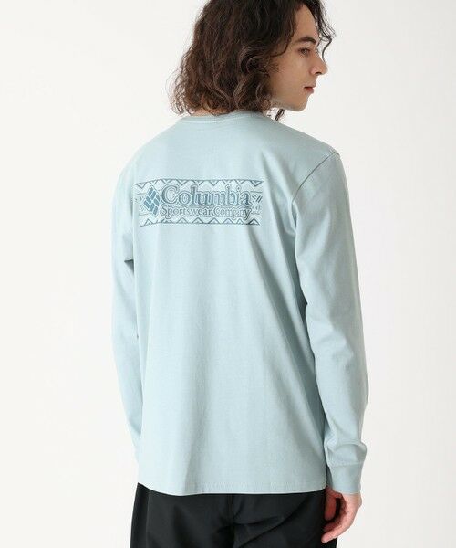 Columbia/コロンビア Columbia/ エクスプローラーズキャニオンロングスリーブTシャツ /コロンビア Crushed Blue、 Branded Blanket S Columbia/コロンビア Columbia/ エクスプローラーズキャニオンロングスリーブTシャツ /コロンビア Crushed Blue、 Branded Blanket S
