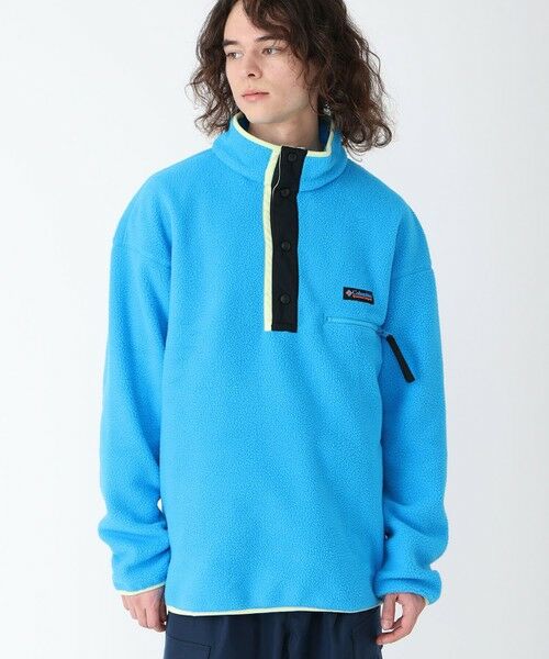 Columbia/コロンビア Columbia/ ヘルヴェティアII ハーフスナップフリース /コロンビア Compass Blue L Columbia/コロンビア Columbia/ ヘルヴェティアII ハーフスナップフリース /コロンビア Compass Blue L