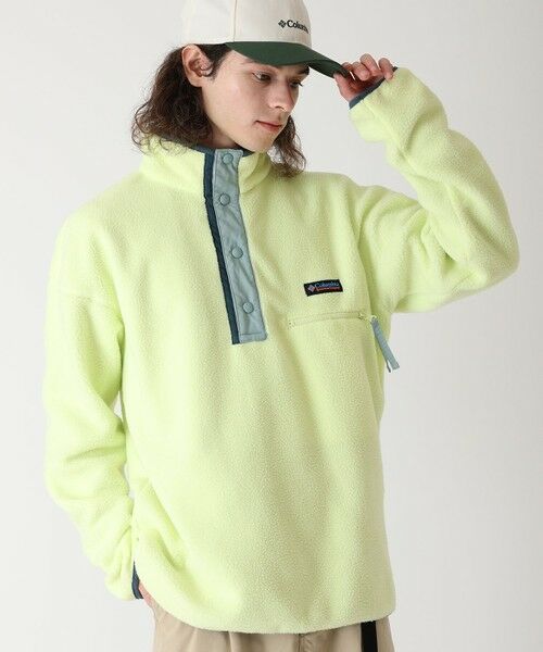 Columbia/コロンビア Columbia/ ヘルヴェティアII ハーフスナップフリース /コロンビア Citron Haze XL