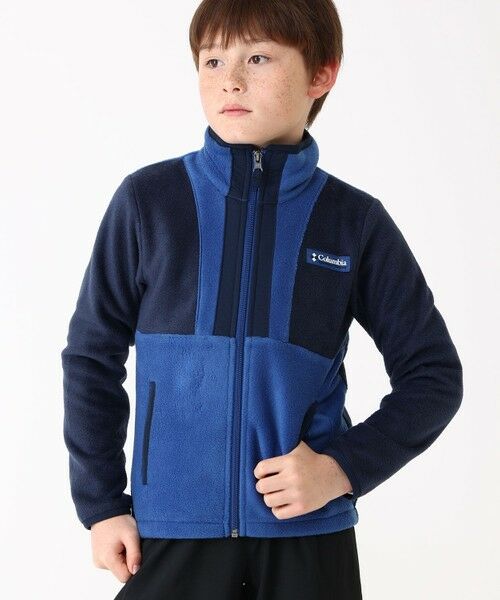 Columbia/コロンビア Columbia/ 【KIDS】バックボールIIフルジップフリース /コロンビア Collegiate Navy、 Mountain Blue XXS Columbia/コロンビア Columbia/ 【KIDS】バックボールIIフルジップフリース /コロンビア Collegiate Navy、 Mountain Blue XXS