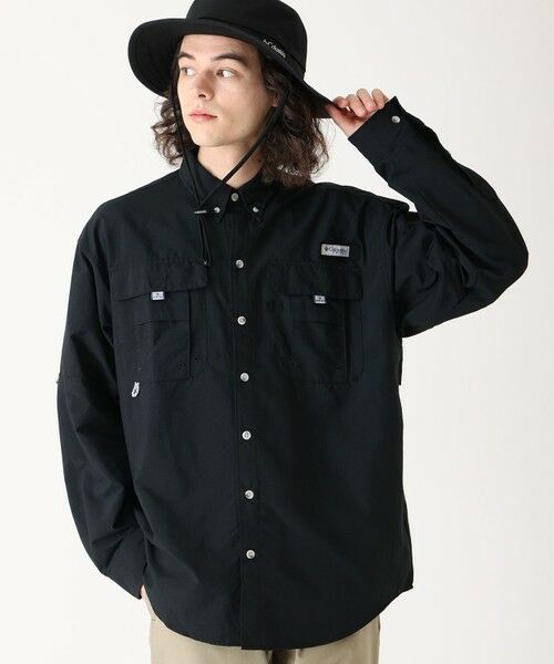 Columbia/コロンビア バハマ II ロングスリーブシャツ Black S Columbia/コロンビア バハマ II ロングスリーブシャツ Black S