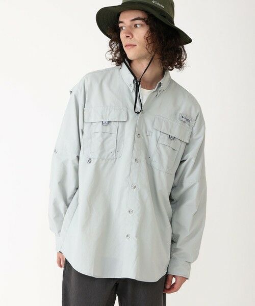 Columbia/コロンビア バハマ II ロングスリーブシャツ Cool Grey S Columbia/コロンビア バハマ II ロングスリーブシャツ Cool Grey S