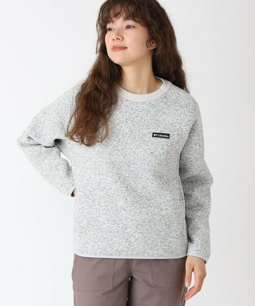 Columbia/コロンビア Columbia/ ウィメンズラヴェルリッジクルーネック /コロンビア Cool Grey Heather M Columbia/コロンビア Columbia/ ウィメンズラヴェルリッジクルーネック /コロンビア Cool Grey Heather M