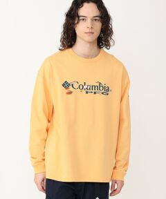 バーンノベルグラフィックロングスリーブTシャツ