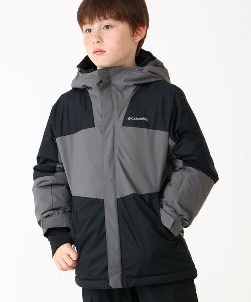 Columbia/コロンビア Columbia/ 【KIDS】マイティモーグルIIIジャケット /コロンビア Black、 City Grey XXS Columbia/コロンビア Columbia/ 【KIDS】マイティモーグルIIIジャケット /コロンビア Black、 City Grey XXS