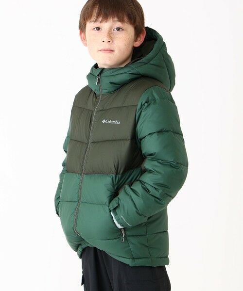 Columbia/コロンビア Columbia/ 【KIDS】パイクレイクIIフーデッドジャケット /コロンビア Rain Forest、 Greenscape S