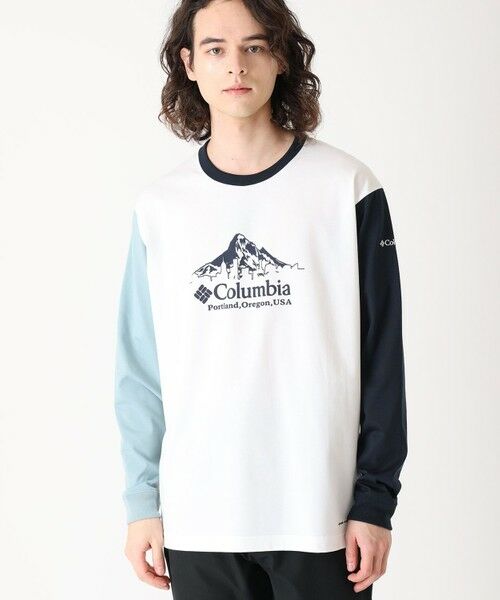 Columbia/コロンビア Columbia/ アーバンハイクグラフィックロングスリーブTシャツ /コロンビア Sea Salt Multi、 Front Print L Columbia/コロンビア Columbia/ アーバンハイクグラフィックロングスリーブTシャツ /コロンビア Sea Salt Multi、 Front Print L
