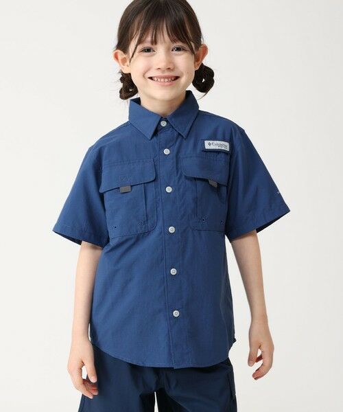 Columbia/コロンビア Columbia/ 【KIDS】バハマIIショートスリーブシャツ /コロンビア Carbon XS Columbia/コロンビア Columbia/ 【KIDS】バハマIIショートスリーブシャツ /コロンビア Carbon XS