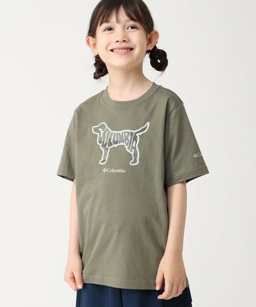 Columbia/コロンビア Columbia/ 【KIDS】バレークリークショートスリーブグラフィックシャツ /コロンビア Stone Green、 Friendly Fun XXS Columbia/コロンビア Columbia/ 【KIDS】バレークリークショートスリーブグラフィックシャツ /コロンビア Stone Green、 Friendly Fun XXS