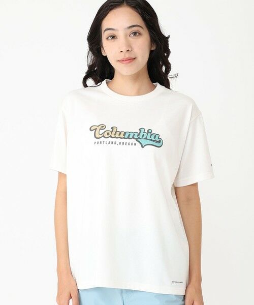 Columbia/コロンビア Columbia/ ウィメンズチャールズドライブショートスリーブTシャツ /コロンビア Sea Salt L Columbia/コロンビア Columbia/ ウィメンズチャールズドライブショートスリーブTシャツ /コロンビア Sea Salt L