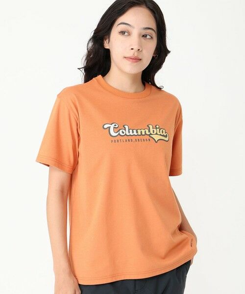 Columbia/コロンビア Columbia/ ウィメンズチャールズドライブショートスリーブTシャツ /コロンビア Island Orange M Columbia/コロンビア Columbia/ ウィメンズチャールズドライブショートスリーブTシャツ /コロンビア Island Orange M
