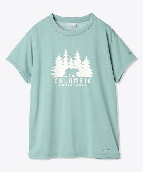Columbia/コロンビア Columbia/ ウィメンズチェンブリンコーブショートスリーブTシャツ /コロンビア Aqua Tone L Columbia/コロンビア Columbia/ ウィメンズチェンブリンコーブショートスリーブTシャツ /コロンビア Aqua Tone L