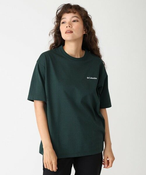 Columbia/コロンビア Columbia/ スタックブルックグラフィックショートスリーブTシャツ /コロンビア Spruce XS Columbia/コロンビア Columbia/ スタックブルックグラフィックショートスリーブTシャツ /コロンビア Spruce XS