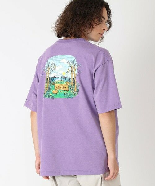 Columbia/コロンビア Columbia/ サンダーマウンテングラフィックショートスリーブTシャツ /コロンビア Grape Gum XL Columbia/コロンビア Columbia/ サンダーマウンテングラフィックショートスリーブTシャツ /コロンビア Grape Gum XL