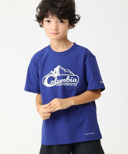 Columbia/コロンビア Columbia/ 【KIDS】ライトキャニオングラフィックショートスリーブTシャツ /コロンビア Nightshade XXS Columbia/コロンビア Columbia/ 【KIDS】ライトキャニオングラフィックショートスリーブTシャツ /コロンビア Nightshade XXS