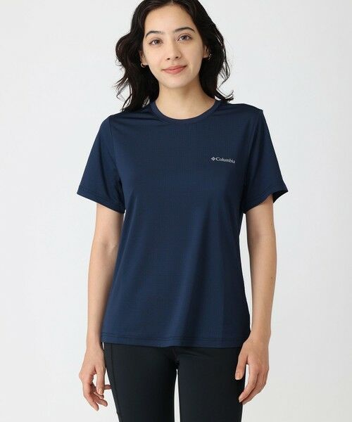 Columbia/コロンビア Columbia/ ワイルドスプリングスショートスリーブTシャツ /コロンビア Collegiate Navy L Columbia/コロンビア Columbia/ ワイルドスプリングスショートスリーブTシャツ /コロンビア Collegiate Navy L