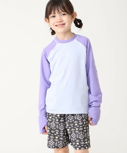 Columbia/コロンビア Columbia/ 【KIDS】サンディショアーズロングスリーブサンガード /コロンビア Snowdrift、 Paisley Purple S Columbia/コロンビア Columbia/ 【KIDS】サンディショアーズロングスリーブサンガード /コロンビア Snowdrift、 Paisley Purple S