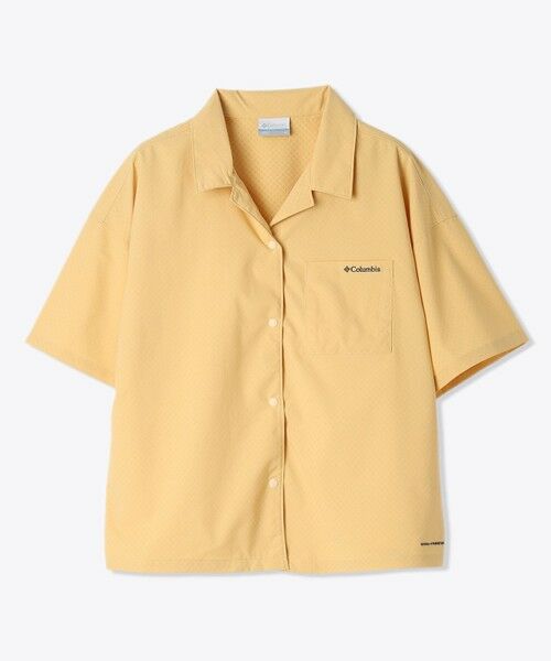 新品)Columbia コロンビア 半袖シャツ 316 Cypress 大きいサイズ メンズ Columbia (コロンビア) 総柄 オープン
