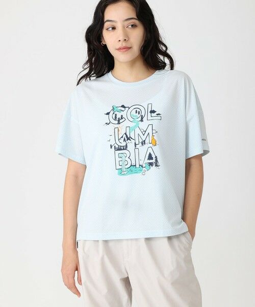 Columbia/コロンビア Columbia/ ウィメンズローハイクオムニフリーズショートスリーブTシャツ /コロンビア Ice Grey S Columbia/コロンビア Columbia/ ウィメンズローハイクオムニフリーズショートスリーブTシャツ /コロンビア Ice Grey S