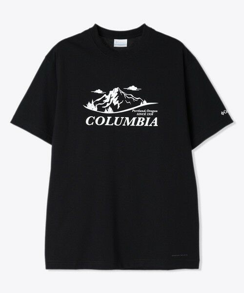 Columbia / コロンビア Tシャツ | Columbia/ ヤハラフォレストグラフィックショートスリーブTシャツ /コロンビア(Black Front Print)