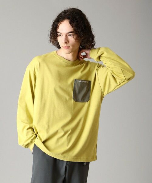 Columbia / コロンビア Tシャツ | Columbia/ ヤングストリートロングスリーブクルー /コロンビア(Bright Olive)