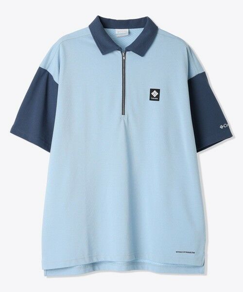 Columbia/コロンビア Columbia/ ビーボウルショートスリーブポロ /コロンビア Ripple Blue M Columbia/コロンビア Columbia/ ビーボウルショートスリーブポロ /コロンビア Ripple Blue M