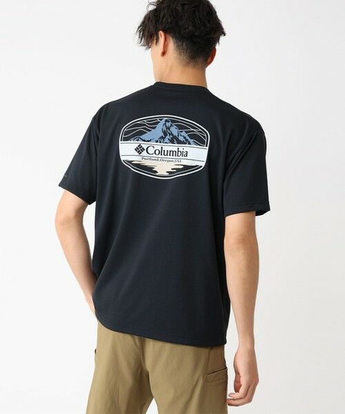 Columbia / コロンビア Tシャツ | Columbia/ サンライズストレイトオムニフリーズゼログラフィックショートスリーブTシャツ /コロンビア(Black)