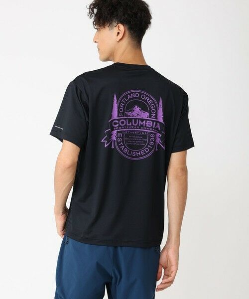 Columbia/コロンビア Columbia/ ハーパースパイアグラフィックショートスリーブTシャツ /コロンビア Black XL Columbia/コロンビア Columbia/ ハーパースパイアグラフィックショートスリーブTシャツ /コロンビア Black XL