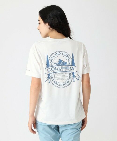 Columbia/コロンビア Columbia/ ハーパースパイアグラフィックショートスリーブTシャツ /コロンビア Sea Salt M Columbia/コロンビア Columbia/ ハーパースパイアグラフィックショートスリーブTシャツ /コロンビア Sea Salt M