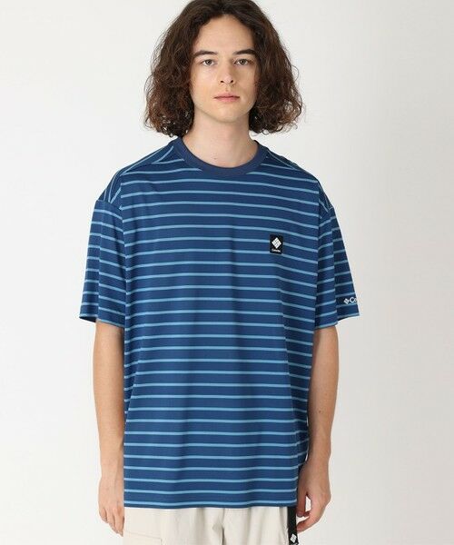 Columbia/コロンビア Columbia/ バルフォアリバーショートスリーブボーダーTシャツ /コロンビア Carbon L Columbia/コロンビア Columbia/ バルフォアリバーショートスリーブボーダーTシャツ /コロンビア Carbon L
