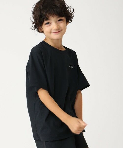 Columbia/コロンビア Columbia/ 【KIDS】カーメルブルックオムニフリーズゼロショートスリーブTシャツ /コロンビア Black S Columbia/コロンビア Columbia/ 【KIDS】カーメルブルックオムニフリーズゼロショートスリーブTシャツ /コロンビア Black S