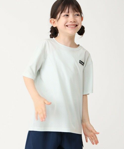 Columbia/コロンビア Columbia/ 【KIDS】カーメルブルックオムニフリーズゼロショートスリーブTシャツ /コロンビア Stone XS Columbia/コロンビア Columbia/ 【KIDS】カーメルブルックオムニフリーズゼロショートスリーブTシャツ /コロンビア Stone XS