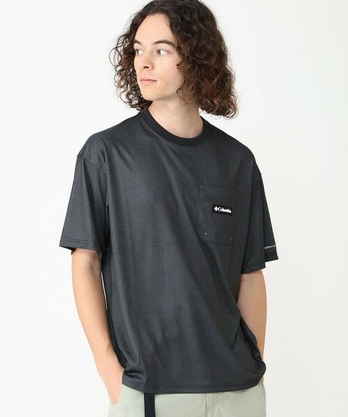 Columbia/コロンビア Columbia/ ポーラーパイオニアパターンドショートスリーブ /コロンビア Black Denim L Columbia/コロンビア Columbia/ ポーラーパイオニアパターンドショートスリーブ /コロンビア Black Denim L