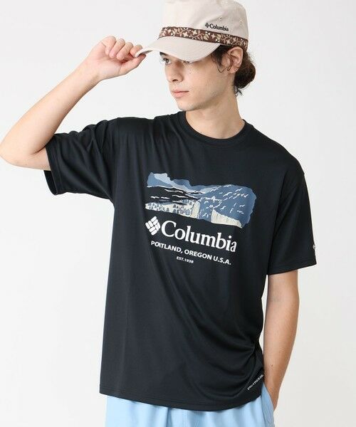 Columbia/コロンビア Columbia/ レイクアローヘッドグラフィックショートスリーブTシャツ /コロンビア Black、 River XL Columbia/コロンビア Columbia/ レイクアローヘッドグラフィックショートスリーブTシャツ /コロンビア Black、 River XL