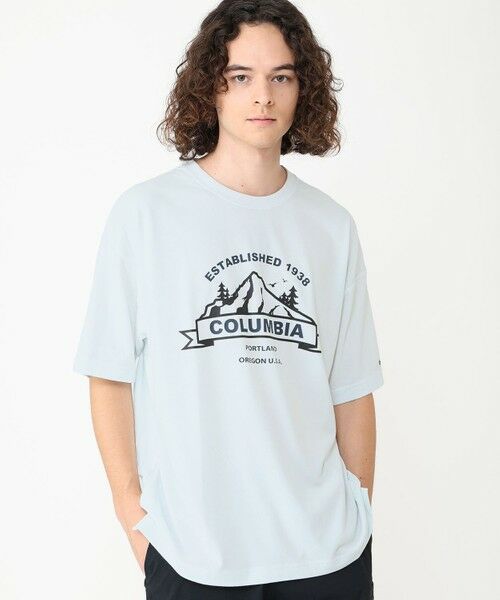Columbia/コロンビア Columbia/ コールド ベイ ダッシュ ショートスリーブティー /コロンビア Sea Salt、 Mountain M Columbia/コロンビア Columbia/ コールド ベイ ダッシュ ショートスリーブティー /コロンビア Sea Salt、 Mountain M