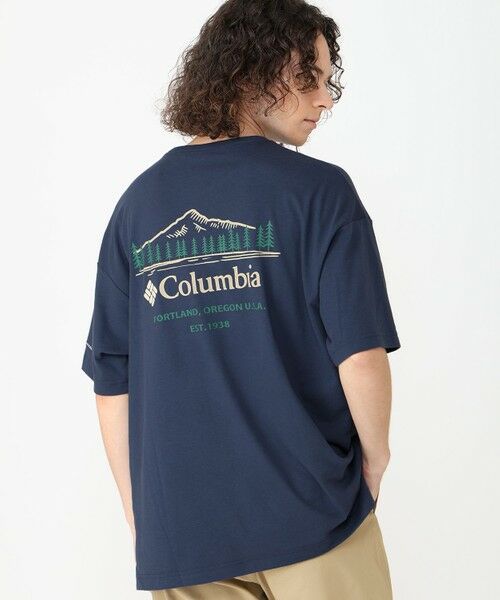 Columbia/コロンビア Columbia/ コールド ベイ ダッシュ ショートスリーブティー /コロンビア Collegiate Navy、 Lake Mountain L Columbia/コロンビア Columbia/ コールド ベイ ダッシュ ショートスリーブティー /コロンビア Collegiate Navy、 Lake Mountain L