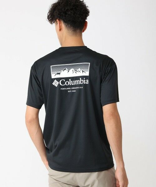 Columbia/コロンビア Columbia/ グレイシャルビスタグラフィックTシャツ /コロンビア Black、 Mountain M Columbia/コロンビア Columbia/ グレイシャルビスタグラフィックTシャツ /コロンビア Black、 Mountain M