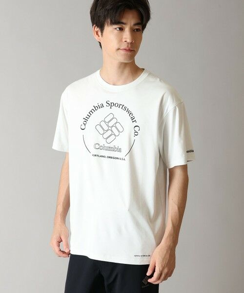 Columbia / コロンビア Tシャツ | Columbia/ グレイシャルビスタグラフィックTシャツ /コロンビア（Sea Salt）