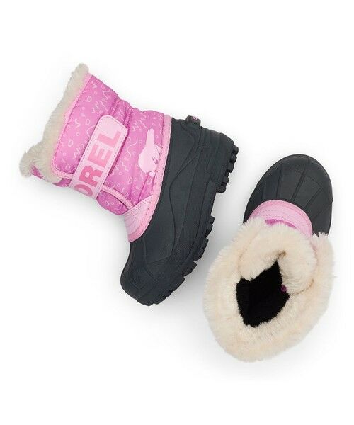 Columbia/コロンビア SOREL/ 【KIDS】チルドレンズ スノーコマンダー ブーツ /ソレル Orchid、 Pink Flare 15.0cm Columbia/コロンビア SOREL/ 【KIDS】チルドレンズ スノーコマンダー ブーツ /ソレル Orchid、 Pink Flare 15.0cm