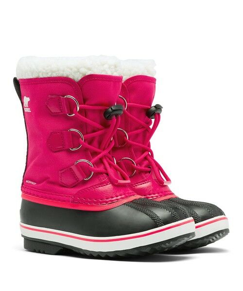 Columbia/コロンビア SOREL/ 【KIDS】ユートパックナイロン ウォータープルーフ /ソレル Wild Iris、 Dark Plum 23.0cm Columbia/コロンビア SOREL/ 【KIDS】ユートパックナイロン ウォータープルーフ /ソレル Wild Iris、 Dark Plum 23.0cm