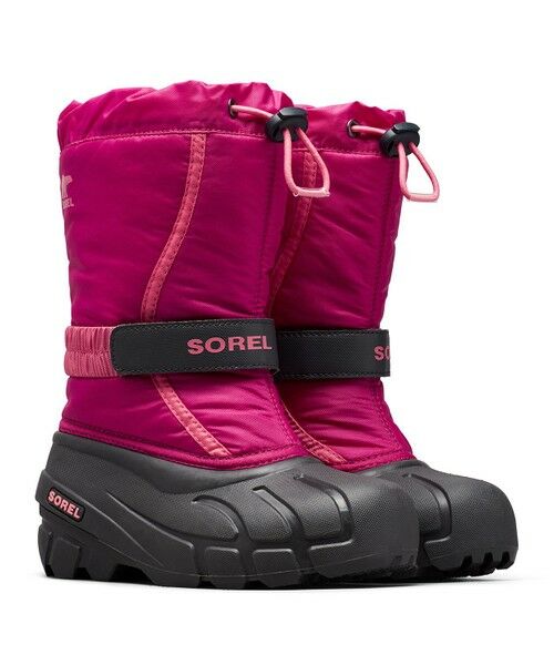 Columbia/コロンビア SOREL/ 【KIDS】ユースフルーリー ブーツ /ソレル Deep Blush、 Tropic Pink 20.0cm Columbia/コロンビア SOREL/ 【KIDS】ユースフルーリー ブーツ /ソレル Deep Blush、 Tropic Pink 20.0cm