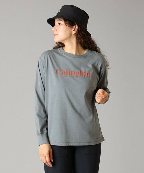 Columbia / コロンビア Tシャツ | Columbia/ ウィメンズチャールズドライブロングスリーブクルー /コロンビア(Sedona Sage)